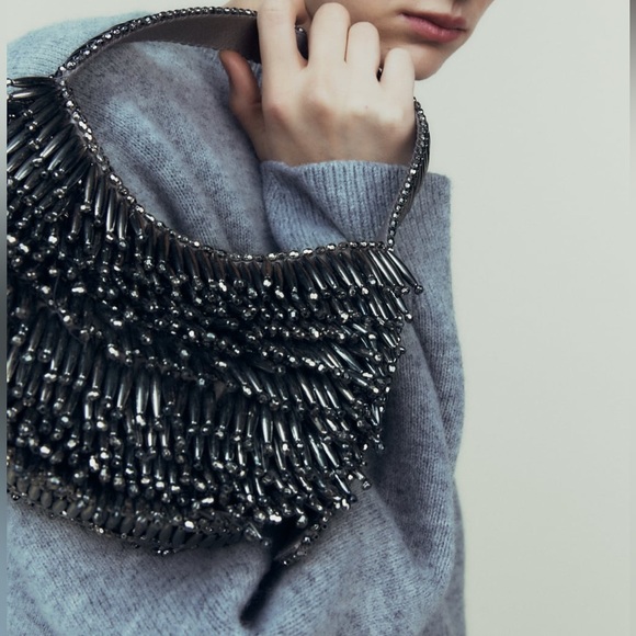 COPY - Zara beaded shoulder bag - Picture 4 of 4